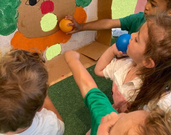 Carnival Week with the three-year-old children at Creative Childcare Academy and Camp
