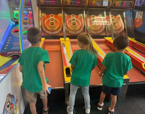 Chuck E Cheese at Summer Camp