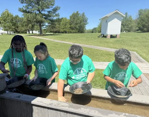 Gold Mining at Summer Camp