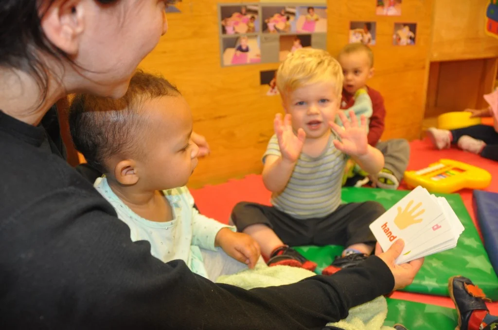 Toddlers learning at Creative Childcare Academy and Camp